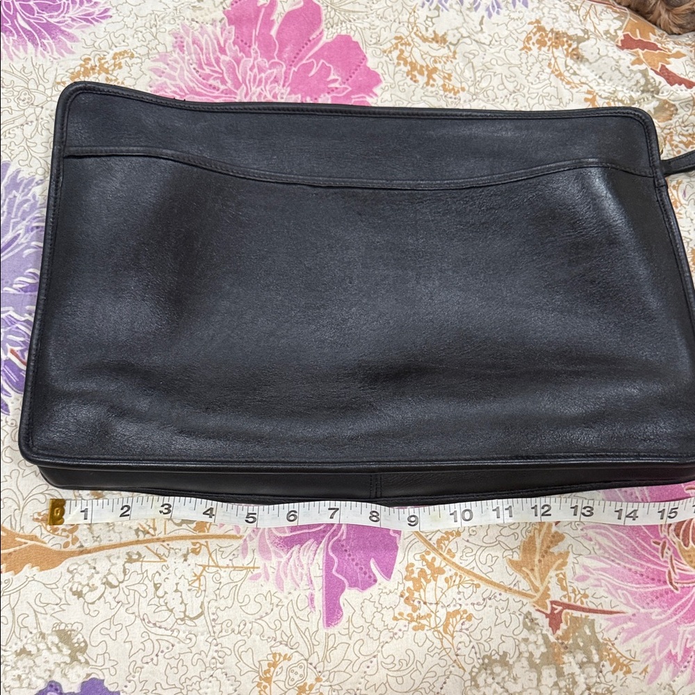 Black Leather Men's Bag